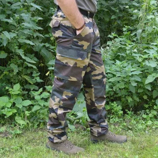 Pantalon treillis robuste 4 poches camouflage CE