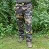 Pantalon treillis robuste 4 poches camouflage CE