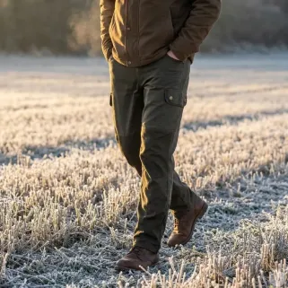 Pantalon d'hiver Treeland® vert chaud et imperméable