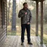 Blouson softshell 4 poches camo kaki pour la chasse