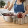 Bassine inox Ø38 cm - Confitures tous feux - Parois évasées