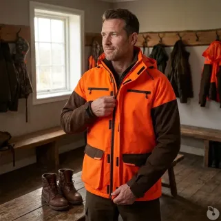 Parka Homme Winchester® Track Racoon - Orange 50C