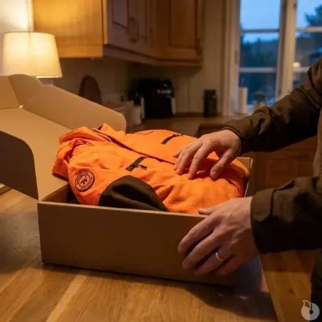 Parka Homme Winchester® Track Racoon - Orange 50C