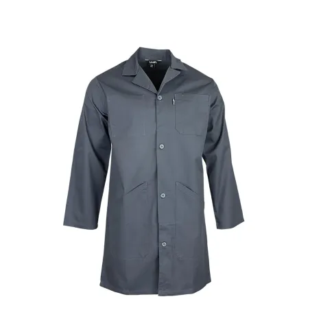 Blouse homme verte LMA® - polyester-coton 245g/m²