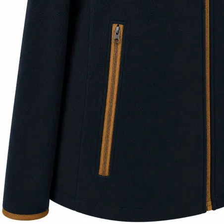 Blouson polaire femme Scotland bleu marine S à XL