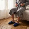 Mules homme Weponge - Confort bleu marine 50+