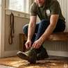 Polo Keiler Hunter kaki coton manches courtes logo 3