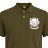 Polo Keiler Hunter kaki coton manches courtes logo 3