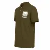 Polo Keiler Hunter kaki coton manches courtes logo 3