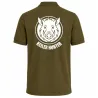 Polo Keiler Hunter kaki coton manches courtes logo 3