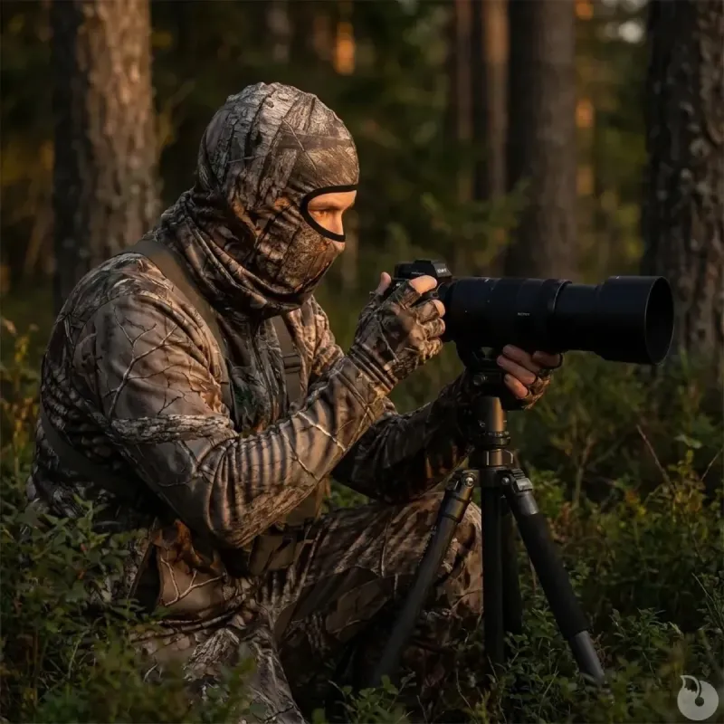 Cagoule camo forest isolante et confortable Treeland
