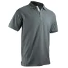 Polo ajusté LMA® gris nuit - Confort & style pour éleveurs
