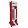 Poussoir à saucisses Reber® 5L - Inox - 4 entonnoirs inclus