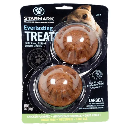 Recharge Friandises chien poulet Starmark 20g pour jouets