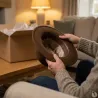 Chapeau Woolchap en laine déperlante marron réglable M-XL