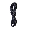 Longe nylon réfléchissante 5m - mousqueton et poignée inclus