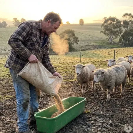 Mangeoire suspendue 42L en plastique renforcé