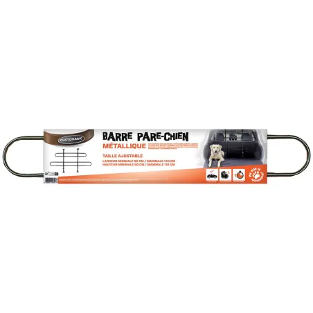 Barrière métallique réglable pour chien 85-140cm H60-110cm
