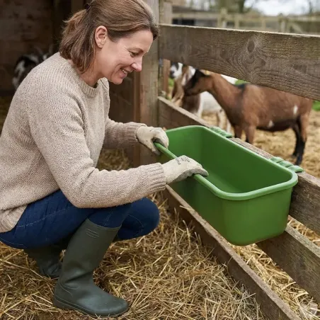Mangeoire suspendue 42L en plastique renforcé