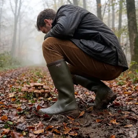 Bottes Parcours 2 Aigle : confort et robustesse