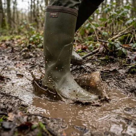 Bottes Parcours 2 Aigle : confort et robustesse