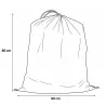 Lot de 4 sacs déchets jardin 60x80cm à ficelle