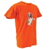 T-shirt Bartavel® épagneul chasse orange