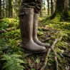Bottes full zip Rambouillet caoutchouc marron 37 à 47
