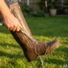 Bottes full zip Rambouillet caoutchouc marron 37 à 47