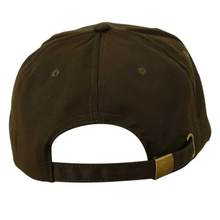Casquette respirante brodé sanglier marron Treeland