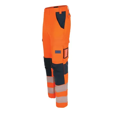 Pantalon pro Hector Herock® orange - multi-poches éleveurs