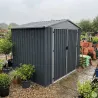 Abri de jardin Durance acier - 2 portes 4,29m²