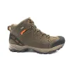 Chaussures montantes Dolan cuir/toile marron 40-46