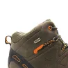 Chaussures montantes Dolan cuir/toile marron 40-46