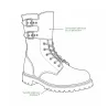Rangers cuir noir homme - Semelle Goodyear® - DCA France