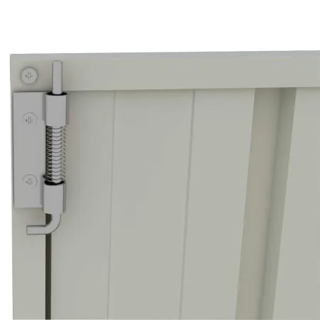 Abri de jardin Durance acier - 2 portes 4,29m²