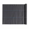 Feutre paillage 90g/m² - Rouleau 2,10m x 25m anti-mauvaises herbes