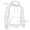Sweat Ridge Swedteam® - Camo DESOLVE® Veil & Noir