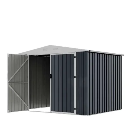 Abri de jardin Durance acier - 2 portes 4,29m²