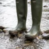 Bottes Mono Hunting Green confort caoutchouc kaki 40 à 46