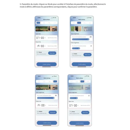Portier solaire automatique pour poulailler avec app