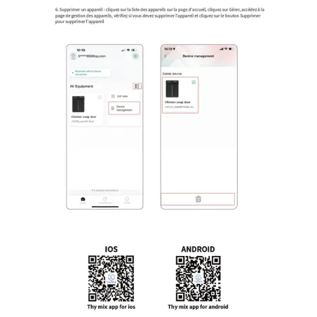 Portier solaire automatique pour poulailler avec app