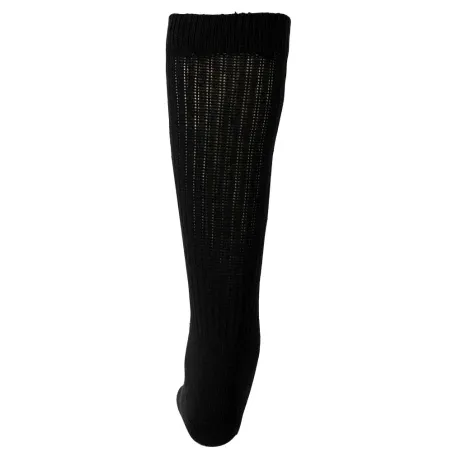 Lot 3 paires chaussettes hautes noires - Tailles 39/42 et 43/46
