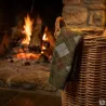 Chaussettes Jacquard kaki pour marcheurs et éleveurs
