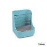 Mangeoire double usage pour lapin grain et foin
