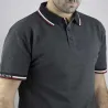 Polo LORD gris chiné - Confort & style pour éleveurs S-3XL