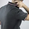 Polo LORD gris chiné - Confort & style pour éleveurs S-3XL