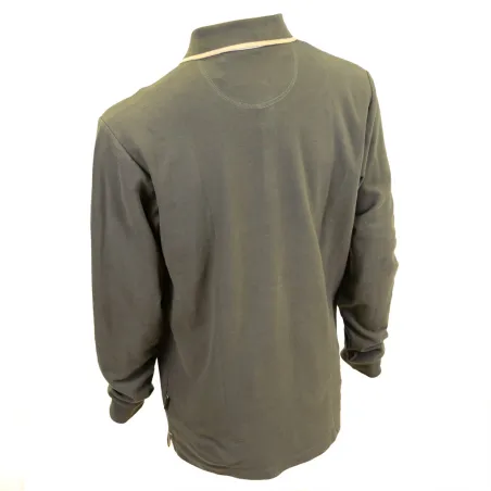 Polo Percussion manches longues brodé pour élevage