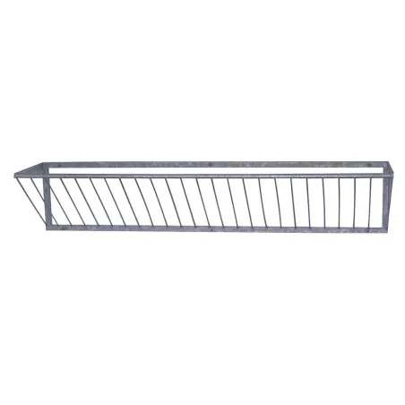 Râtelier mural galvanisé pour 5 veaux - Anti-gaspi