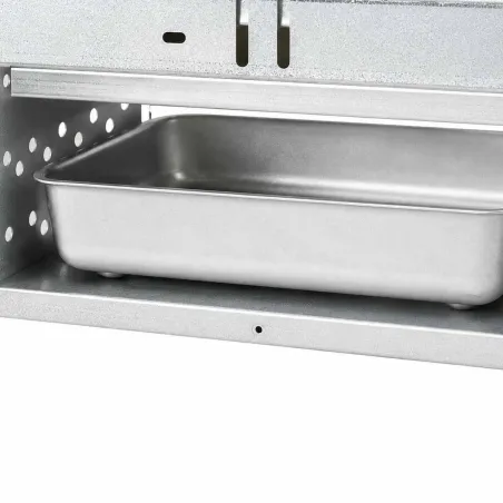 Fumoir Peetz 120 cm inox pour viande et poisson